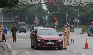 Hà Nội: Lập 6 tổ liên ngành kiểm soát chặt người ra đường không có lý do tại 12 quận