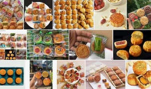 Bánh trung thu mini không rõ nguồn gốc được rao bán tràn lan trên mạng
