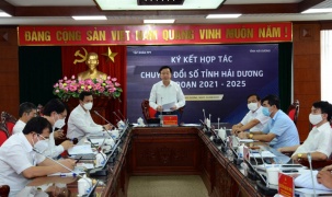 FPT và tỉnh Hải Dương ký kết thỏa thuận hợp tác thúc đẩy chuyển đổi số