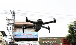 Đà Nẵng thử nghiệm bay 15 Flycam giám sát người dân chấp hành quy định phòng chống dịch