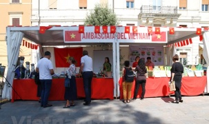Quảng bá nông sản Việt Nam tại Hội chợ quốc tế ớt ở Italy