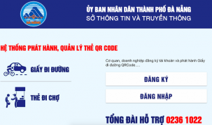Đà Nẵng: Người dân chỉ cần ở nhà bấm điện thoại là có giấy đi đường