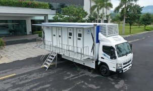 THACO thiết kế xe tải Fuso thành xe chụp X-quang và siêu âm