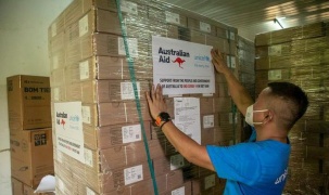 50.000 hộp an toàn do Chính phủ Úc hỗ trợ đã đến Việt Nam