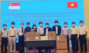 Tập đoàn Sembcorp hỗ trợ Việt Nam 1 triệu đô la Singapore chống dịch