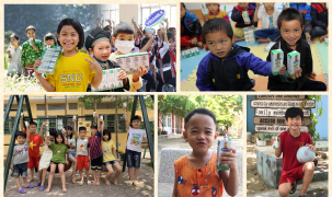 Chiến dịch online của Vinamilk đặt mục tiêu góp 1 triệu ly sữa cho 10.000 trẻ em khó khăn trong đại dịch