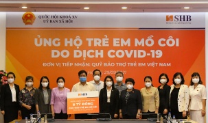 SHB ủng hộ 1.600 trẻ em mồ côi do đại dịch Covid-19