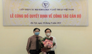 GS.TS Phùng Xuân Nhạ kiêm nhiệm chức vụ Phó Chủ tịch VUSTA