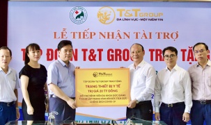 T&T Group tài trợ 20 tỷ đồng giúp Bệnh viện Đức Giang lập trung tâm ICU chống dịch COVID-19