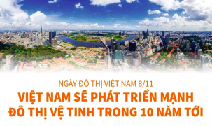 [Infographics] Việt Nam sẽ phát triển mạnh đô thị vệ tinh trong 10 năm