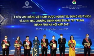 Sàn Postmart.vn được vinh doanh TOP 1 'Hàng Việt Nam được người tiêu dùng yêu thích 2021”