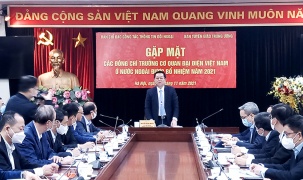 Trưởng Ban Tuyên giáo Trung ương gặp mặt các đồng chí trưởng cơ quan đại diện Việt Nam ở nước ngoài