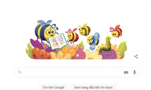 Google mừng ngày Nhà giáo Việt Nam 20/11 với doodle mới
