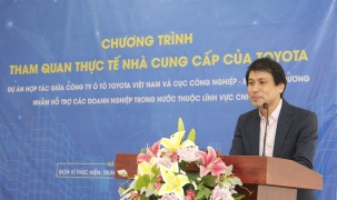 Toyota Việt Nam hỗ trợ các doanh nghiệp trong nước tham quan thực tế nhà cung cấp nội địa của Toyota