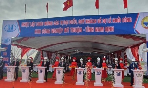  Tỉnh Nam Định khởi công xây dựng Khu công nghiệp Mỹ Thuận