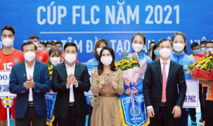 Khai mạc Vòng chung kết Giải bóng chuyền hạng A Quốc gia cup FLC năm 2021 tại Vĩnh Phúc