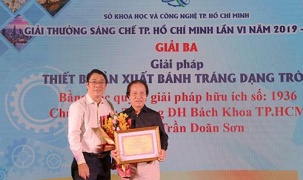 Giảng viên trường ĐH Bách khoa TP.HCM được đề nghị tặng Giải thưởng Hồ Chí Minh