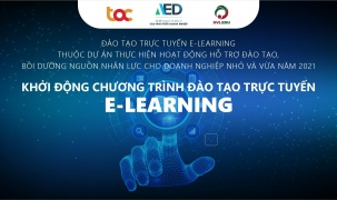 Trung tâm hỗ trợ Doanh nghiệp nhỏ và vừa phía Bắc: Khởi động chương trình đào tạo trực tuyến E-learning