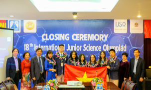 Đoàn học sinh Hà Nội đại diện Việt Nam đạt thành tích xuất sắc trong kỳ thi Olympic khoa học trẻ quốc tế IJSO năm 2021 lần thứ 18 tại Qatar