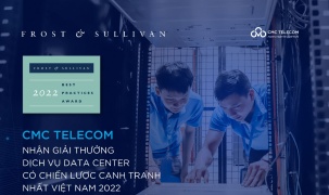 CMC Telecom thắng lớn đầu năm mới tại giải thưởng quốc tế Frost & Sullivan 2022