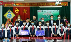 Tạp chí ĐSPL phối hợp cùng Topland Group tổ chức thiện nguyện ở Ba Vì, Hà Nội