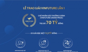 VinFuture: Giải thưởng triệu đô, định danh khoa học Việt