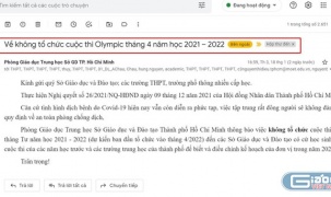Sở Giáo Dục và Đào tạo thành phố Hồ Chí Minh hủy cuộc thi Olympic tháng 4 là quyết định đúng đắn