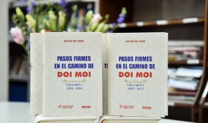 Xuất bản bộ sách Vững bước trên con đường đổi mới của Tổng Bí thư Nguyễn Phú Trọng bằng tiếng Tây Ban Nha