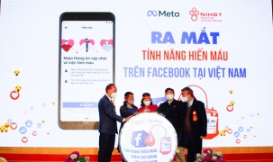 Ra mắt Tính năng hiến máu trên Facebook tại Việt Nam