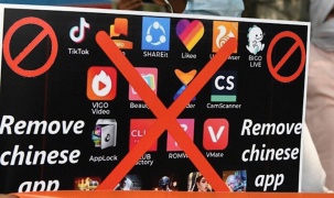 Ấn Độ: Cấm cửa 54 ứng dụng của Trung Quốc