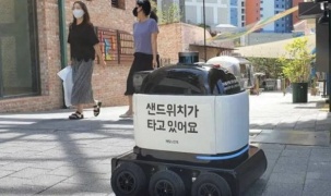 Hàn Quốc: Robot giao hàng sẽ được hoạt động trên đường phố vào năm 2023