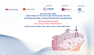 Sáng 3/3/2022 sẽ ra mắt Cổng Thông tin cơ sở dữ liệu thương mại Việt Nam (VNTR)