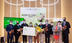 Đội Việt Nam đoạt giải nhất toàn cầu giải pháp công nghệ bảo vệ động vật hoang dã