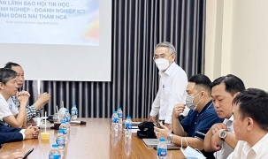 HCA tiếp đón đoàn lãnh đạo Hội Tin học, Hội Doanh nghiệp và các doanh nghiệp CNTT-VT tỉnh Đồng Nai