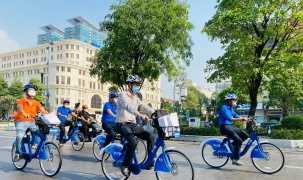Hà Nội: Triển khai dịch vụ xe đạp công cộng ở 5 quận trung tâm