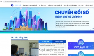 TP Hồ Chí Minh ra mắt Cổng thông tin chuyển đổi số
