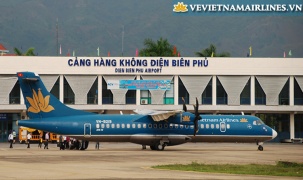 Vietnam Airlines làm thủ tục trực tuyến tại sân bay Điện Biên