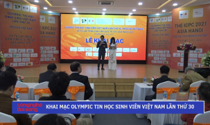 Khai mạc Olympic Tin học sinh viên Việt Nam lần thứ 30