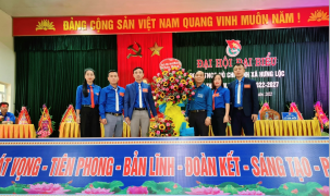 Hậu Lộc (Thanh Hóa): Đại hội Đoàn TNCS Hồ Chí Minh xã Hưng Lộc lần thứ XXIV, nhiệm kỳ 2022 - 2027 thành công tốt đẹp