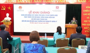 Hà Nội: Khai giảng khóa bồi dưỡng xây dựng tầm nhìn phát triển Thủ đô