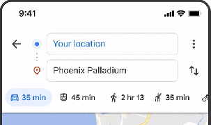 Google Maps sẽ tự động tính toán phí cầu đường giúp bạn