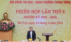 Thủ tướng chủ trì phiên họp Hội đồng Thi đua-Khen thưởng Trung ương