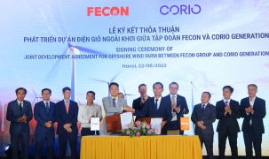Corio Generation hợp tác cùng FECON tại dự án điện gió ngoài khơi Bà Rịa - Vũng Tàu