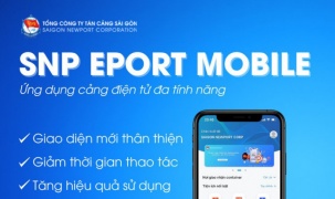 Tân cảng Sài Gòn ra mắt ứng dụng di động SNP ePort