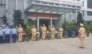 TP. HCM: Phòng CSGT ra quân bảo đảm trật tự trong dịp lễ 2/9