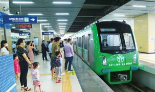 Đường sắt đô thị Cát Linh - Hà Đông thu về hơn 46 tỷ đồng sau 10 tháng chạy thương mại