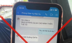 Công an TP Hồ Chí Minh cảnh báo đến phụ huynh về tin nhắn lừa đảo đóng tiền