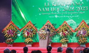 Đại học Quốc gia Hà Nội tổ chức lễ khai giảng đầu tiên tại Khu đô thị ĐHQGHN tại Hòa Lạc