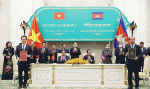 Việt Nam - Campuchia ưu tiên hợp tác về chuyển đổi số