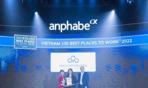 CMC được vinh danh Top 100 Nơi làm việc tốt nhất Việt Nam 2022